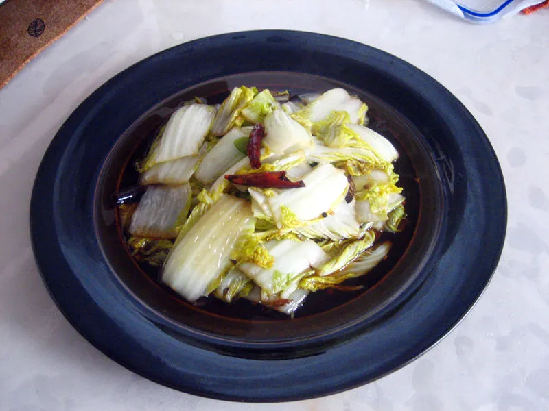 Vinegar Braised Baby Cabbage