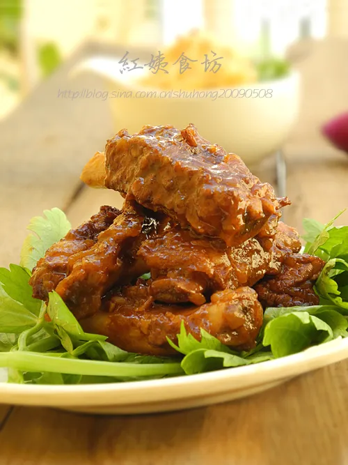 Costine di Maiale al Forno in Salsa Agrodolce