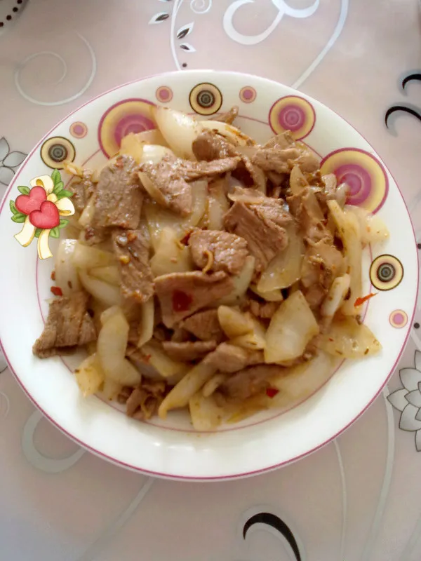 Boeuf sauté au cumin et à la ciboulette