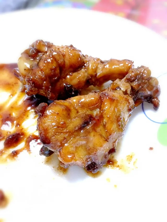 Poulets aux cuisses cola