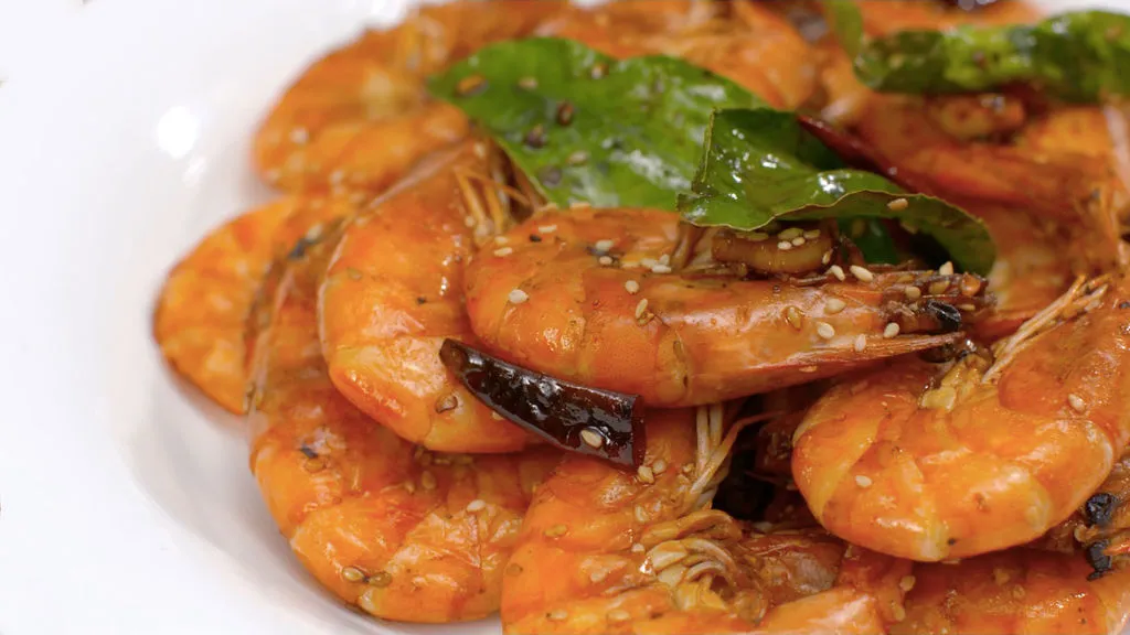 Lemon Leaf Shrimp