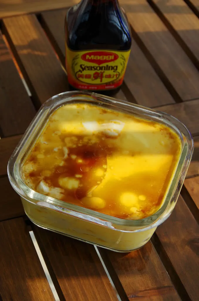 Steamed Egg with Fresh Tofu