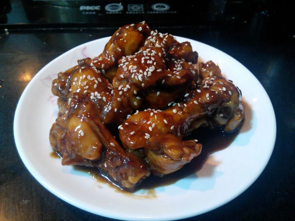 Poulets au cola en cuisses
