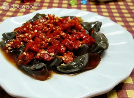 Chile en Escabeche y Huevo de Siglo