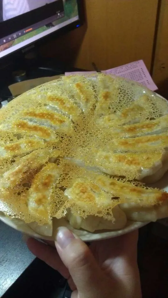 Raviolis sautés fleur de glace
