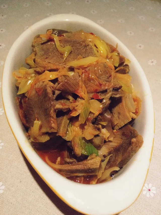 Quick Stir-Fried Lamb