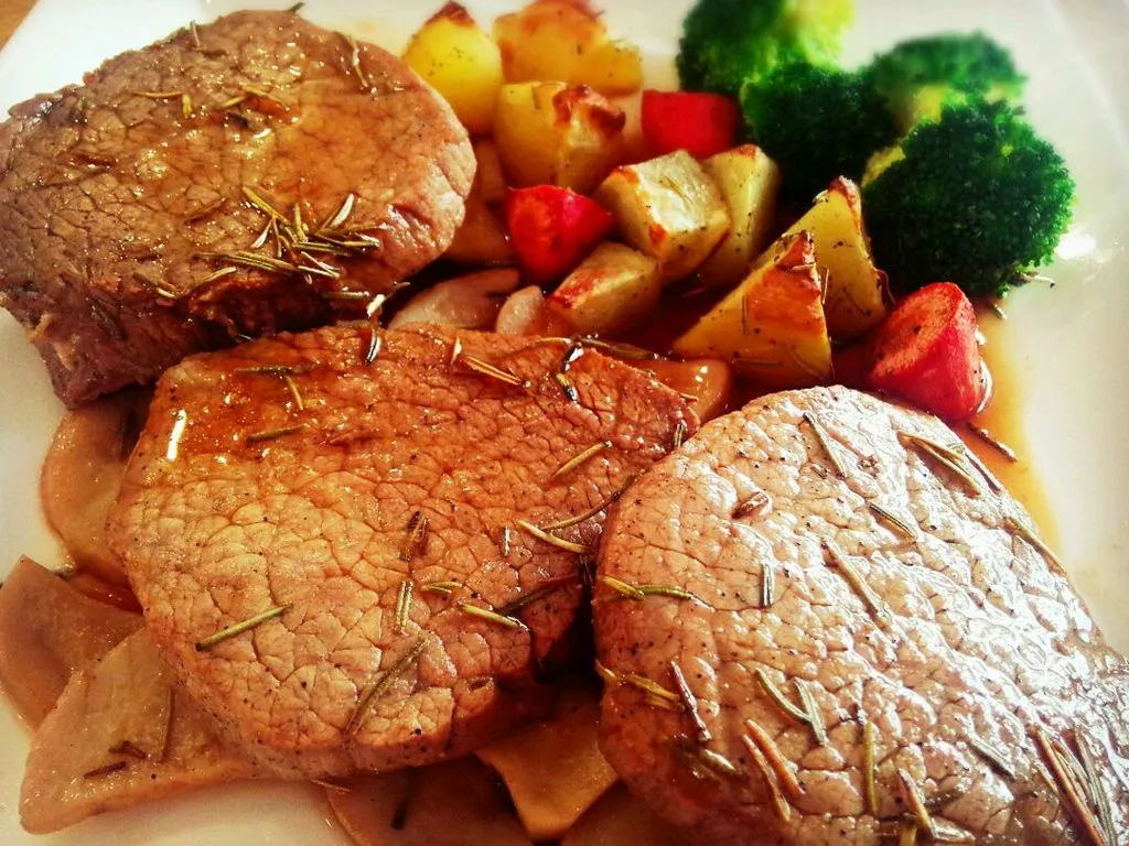 Rosmarin-Gegrillter Steak