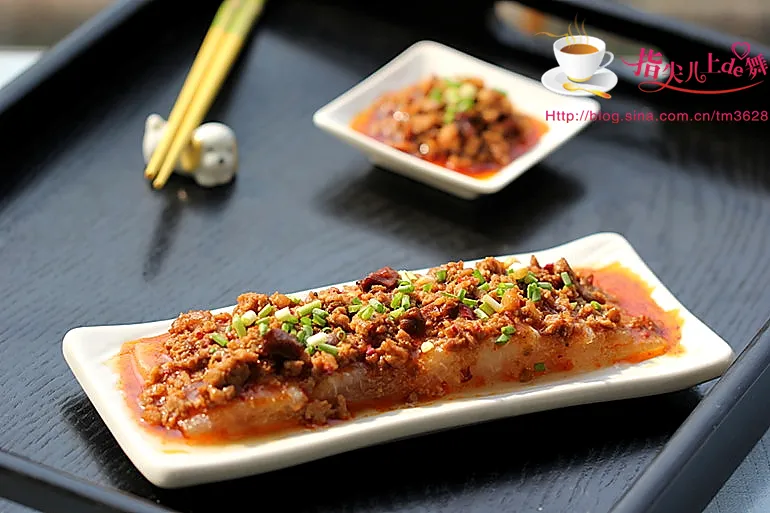 Steamed Winter Melon with Ground Pork
