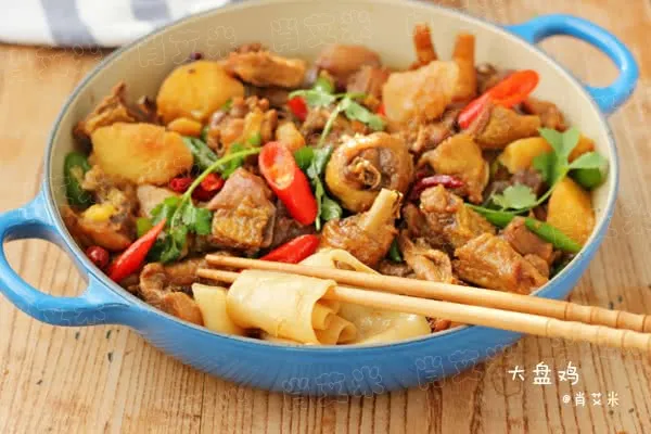 Big Plate Chicken and Belt Noodles