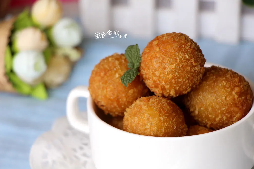 Mung Bean Paste Sweet Potato Ball