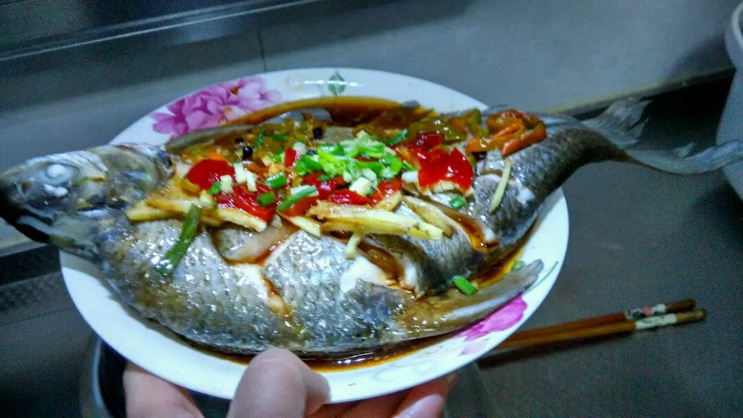Steamed Flat Fish