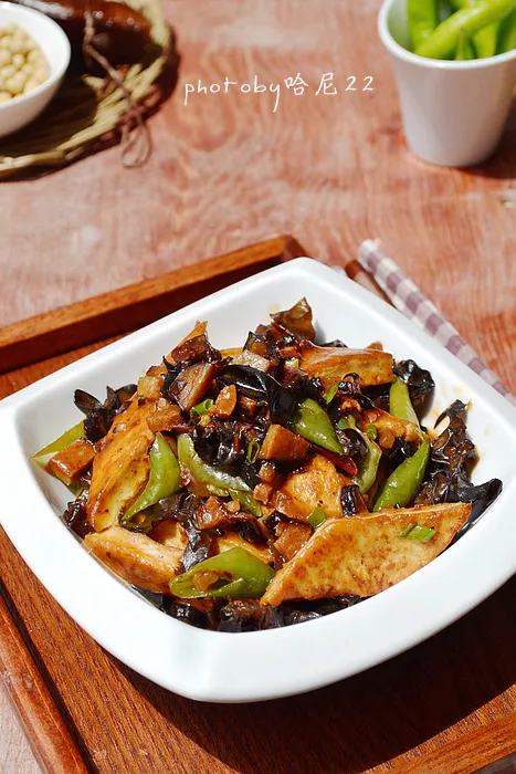 Crispy Tofu with Fragrant Bacon