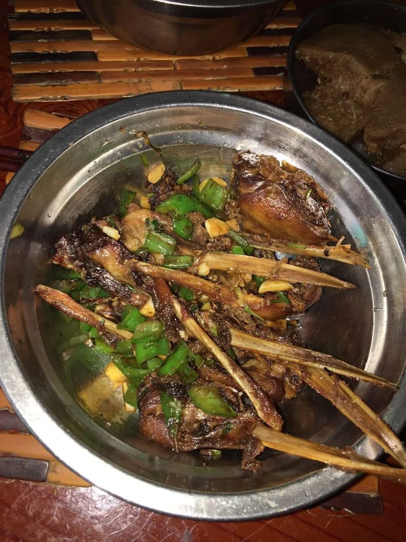 Pepper Salt Duck Throat