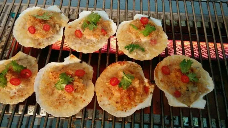 Capasante alla Griglia