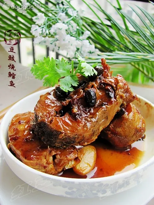 Braised Cod with Fermented Soybeans