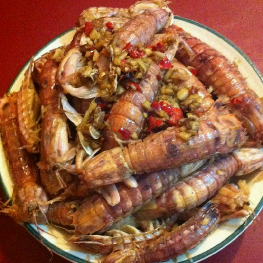 Crevettes au Sel et au Poivre
