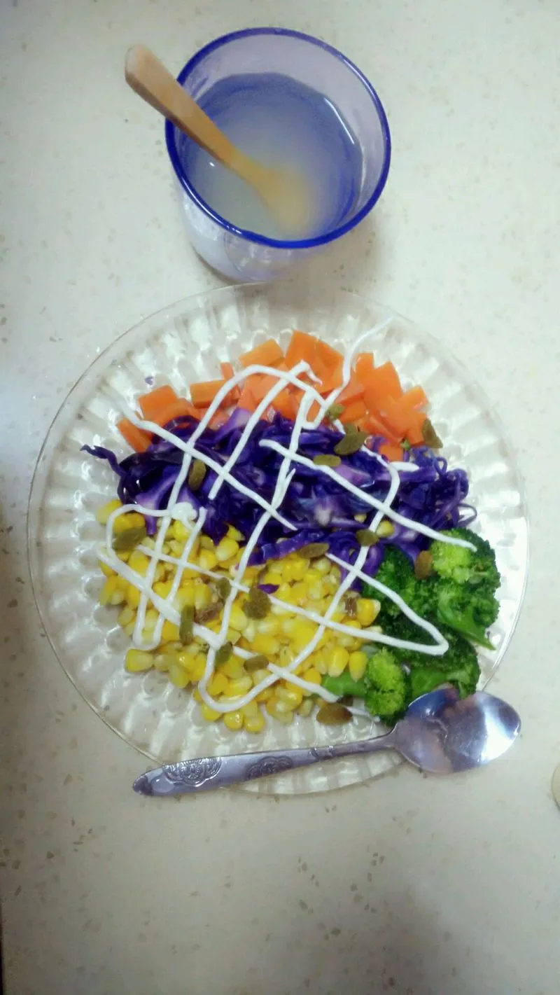 Low-calorie Vegetable Salad