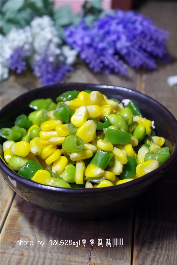 Sichuan Pepper and Corn Stir Fry