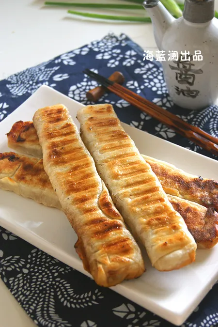 Crêpe frite de l'ancienne Pékin