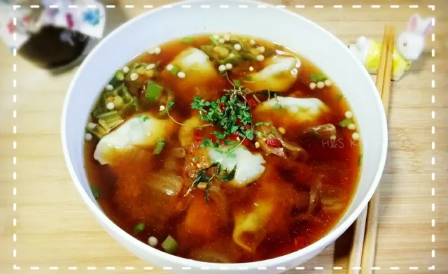 Private House Pickled Vegetable and Sour Soup Dumplings
