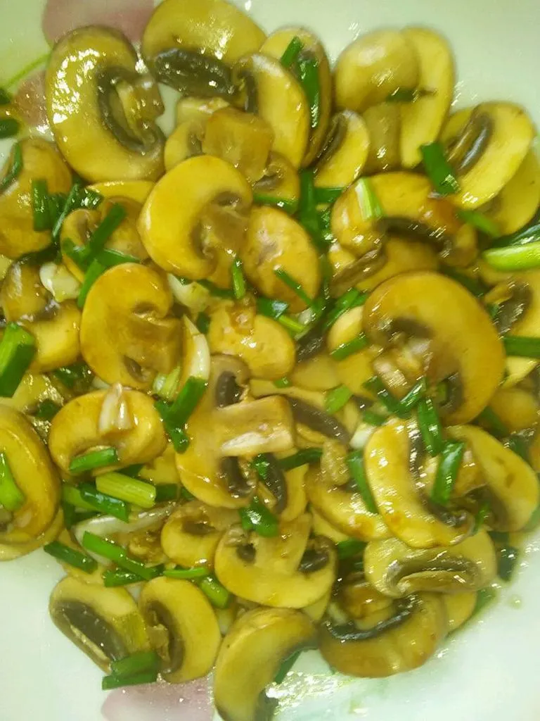 Oyster Sauce Stir-Fried Mushrooms