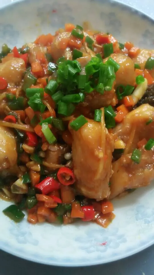 Braised Fish Cubes