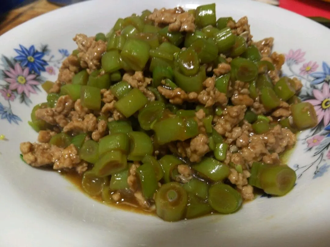Pork and Green Bean Stir Fry