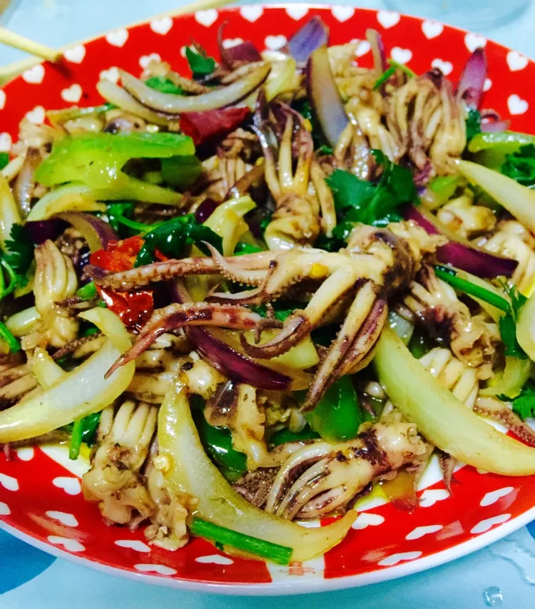 Stir-fried Abalone