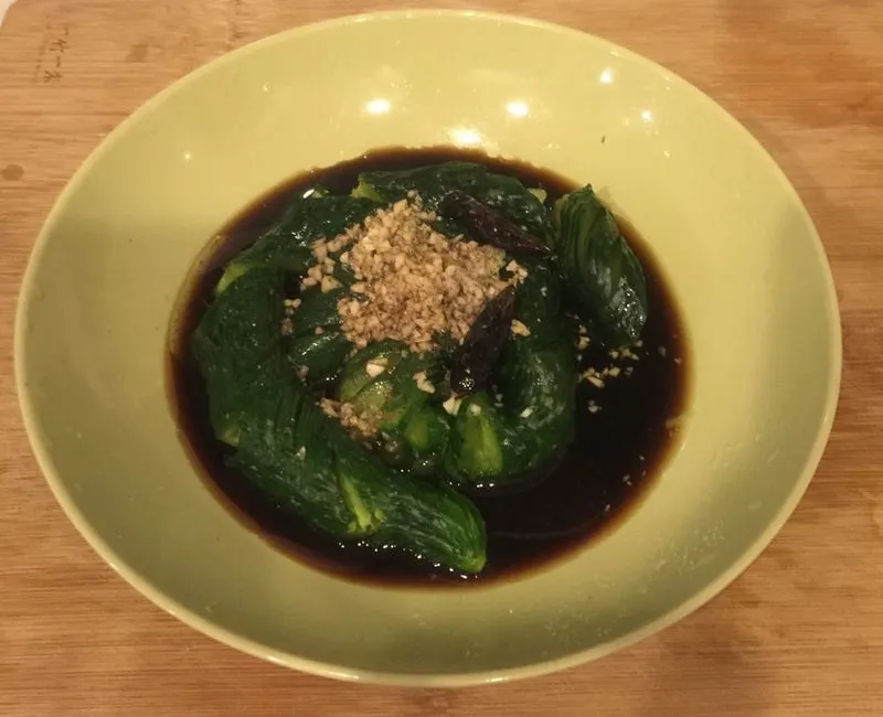 Sour and Spicy Snake Skin Cucumber