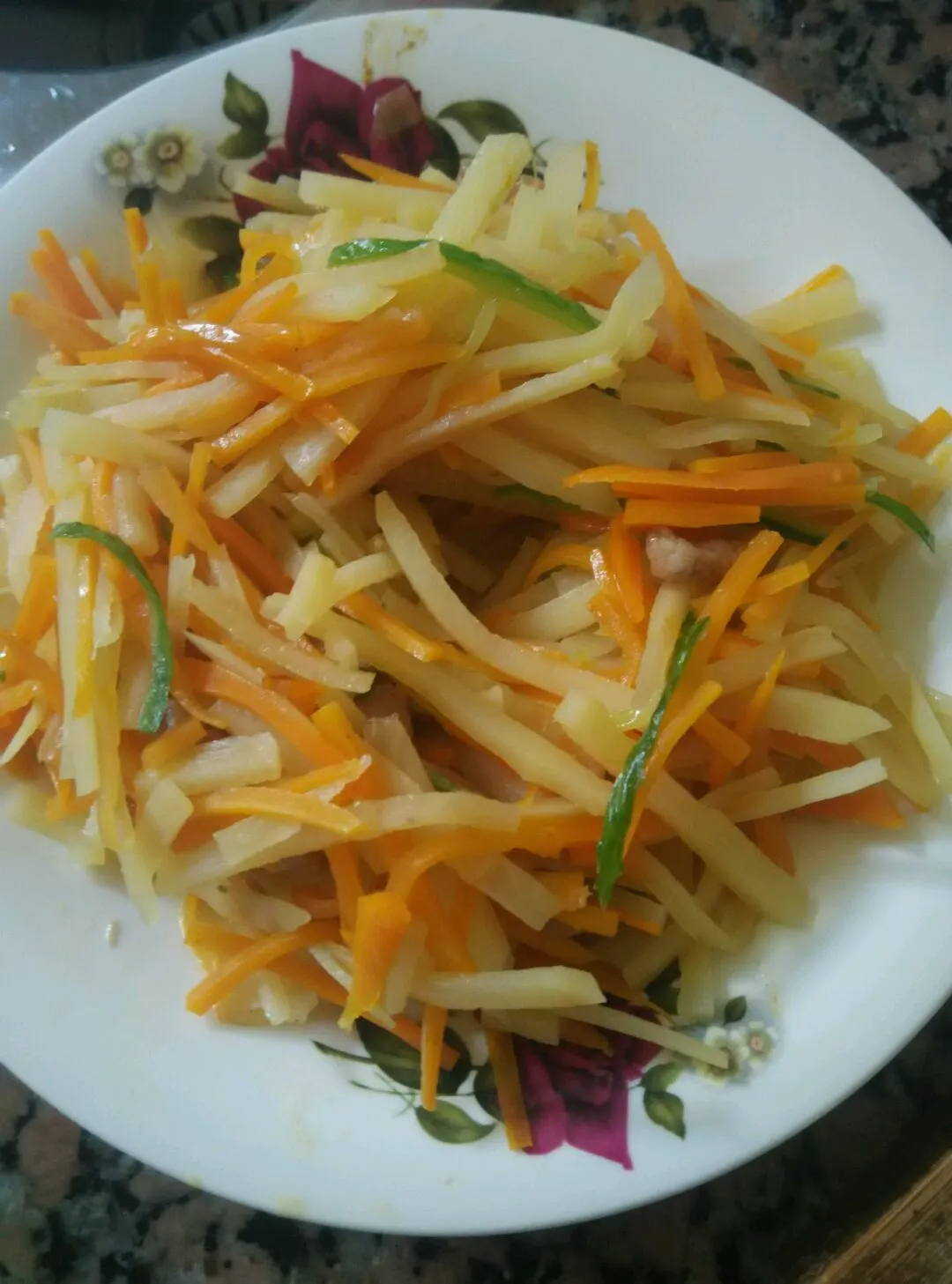 Stir-Fried Pork with Three Strips