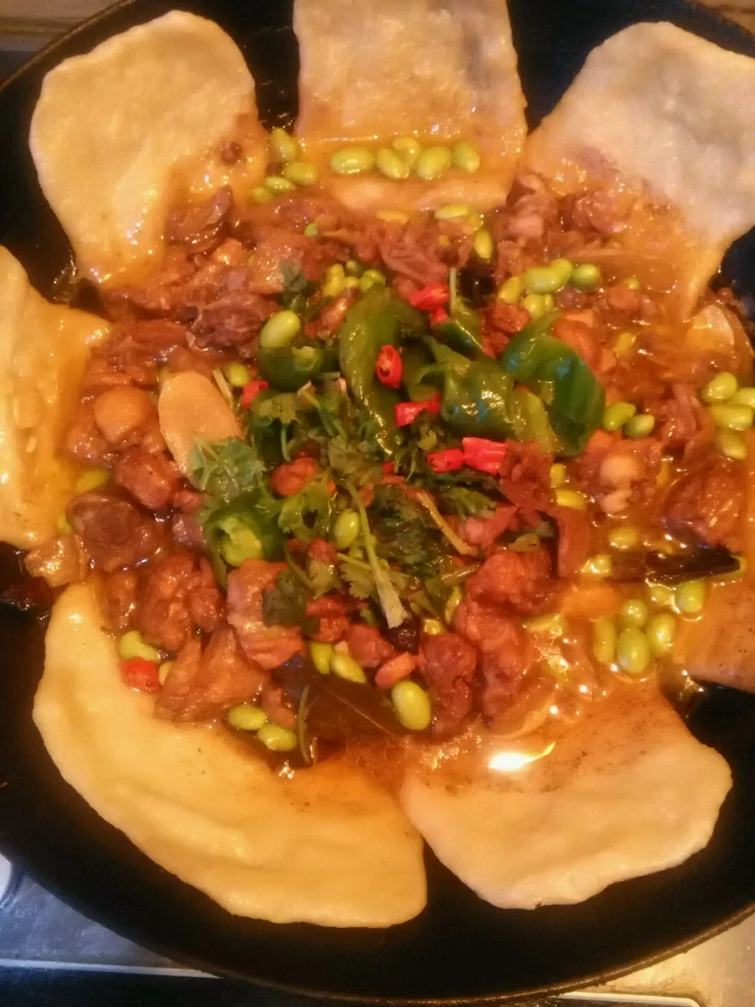 Braised Chicken in Pot