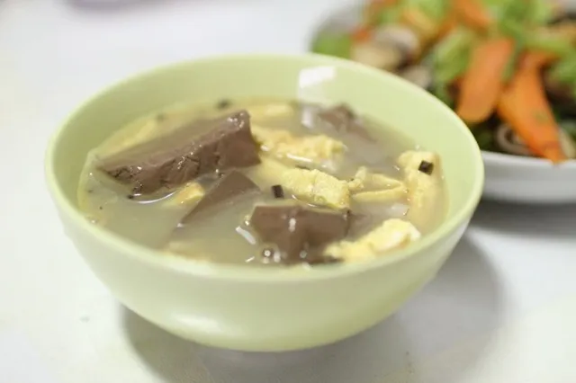 Duck Blood Soup
