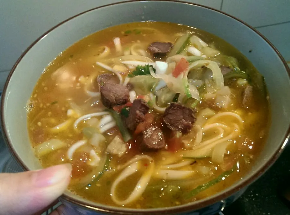 Tomato Beef Noodles
