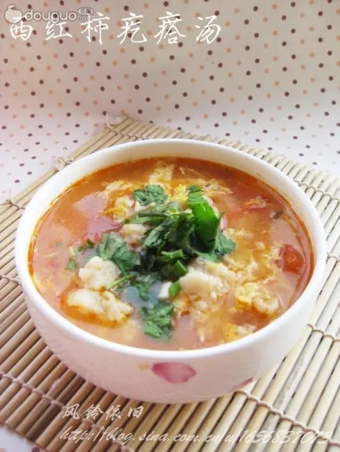Tomato and Egg Drop Soup