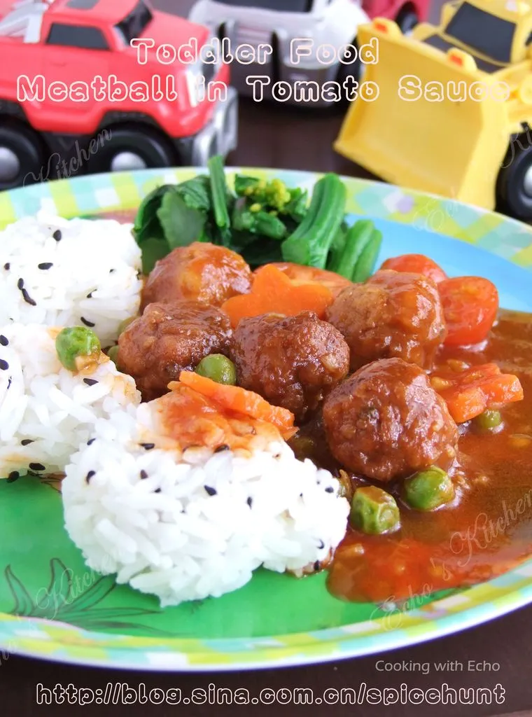 Braised Meatballs in Eggplant Sauce