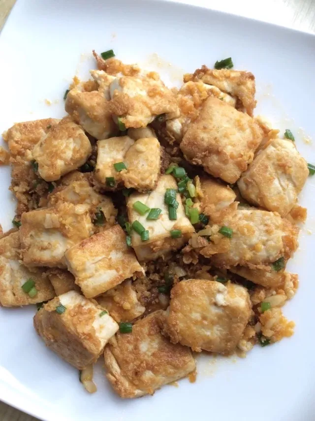 Golden Crispy Tofu