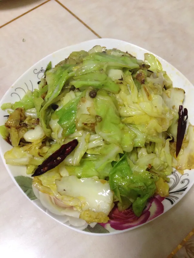 Spicy Cabbage