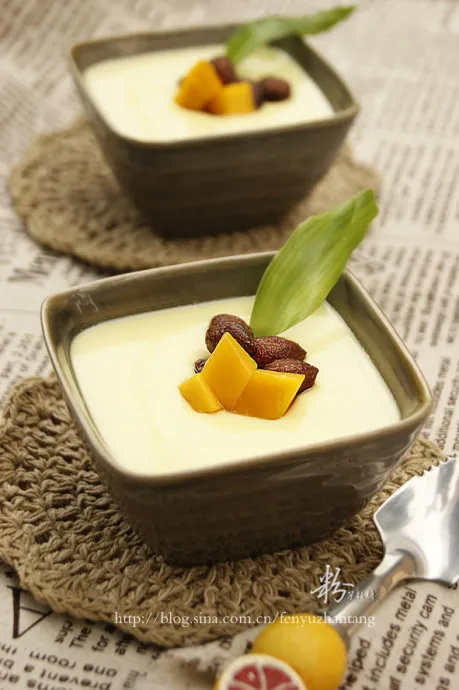 Steamed Egg with Milk