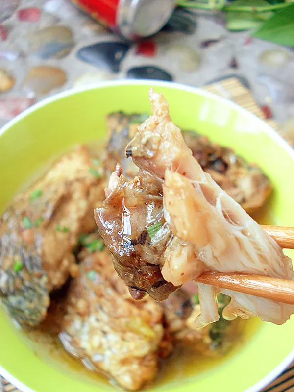 Braised Fish in Brown Sauce