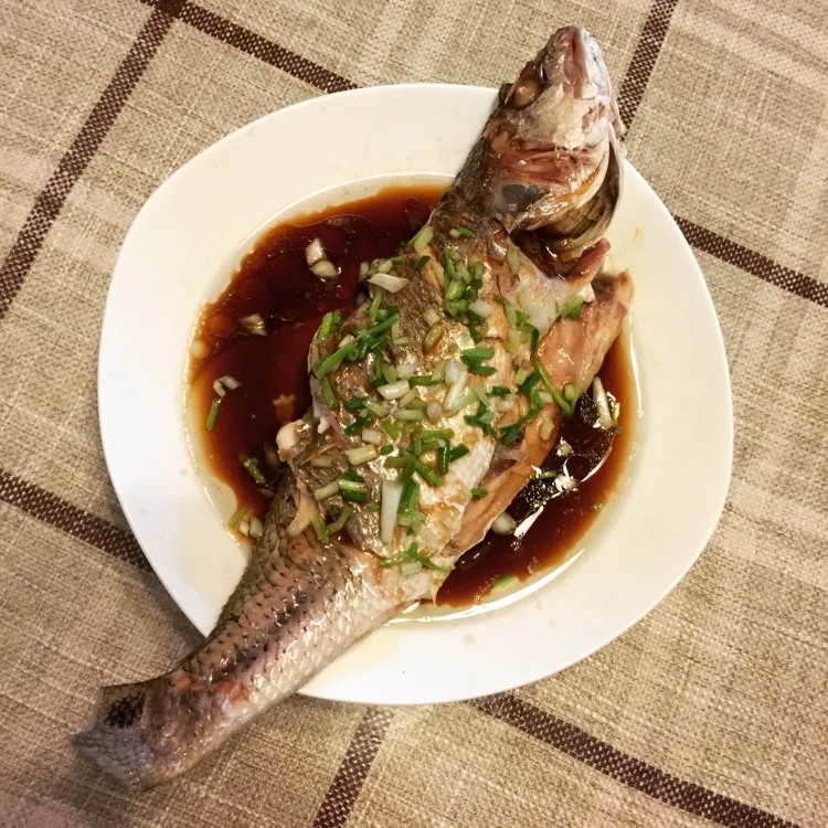 Steamed Red Fish