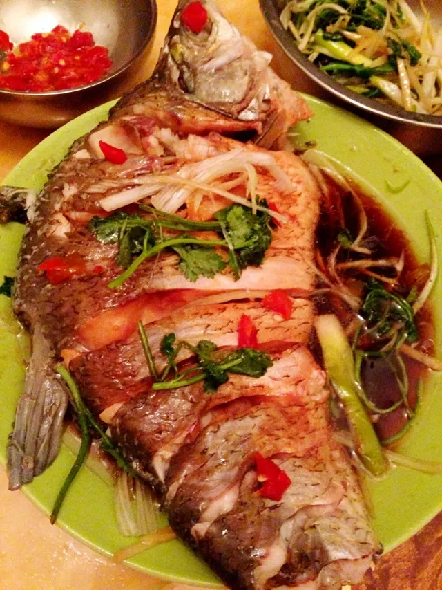 Steamed Wuchang Fish