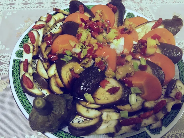 Steamed Eggplant